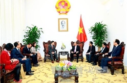 Thủ tướng Nguyễn Xuân Phúc tiếp Chủ tịch Hãng thông tấn Hàn Quốc Yonhap 